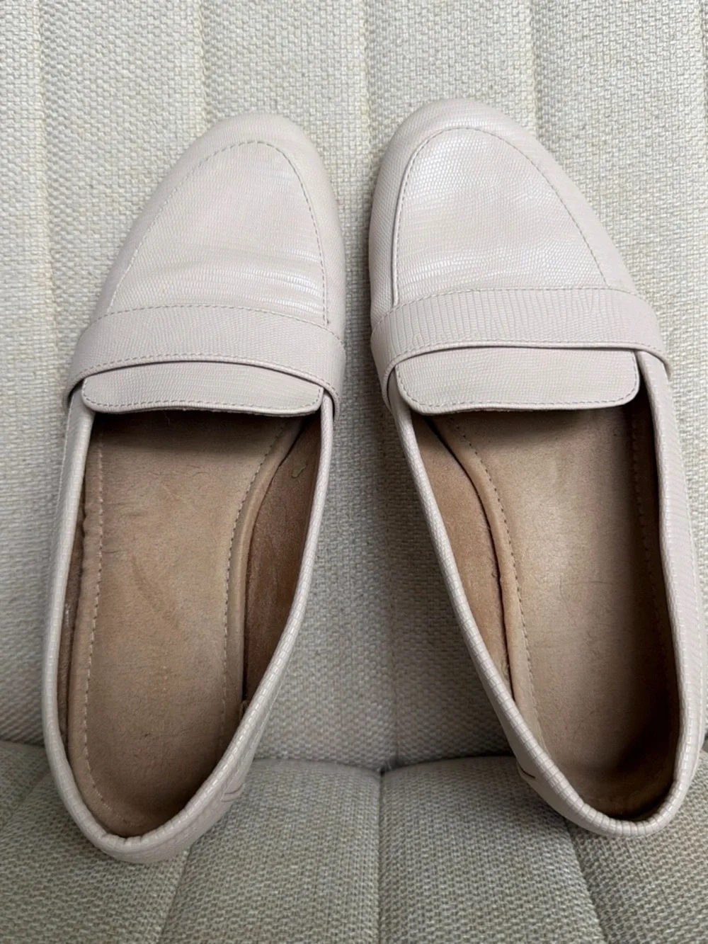 Women's Tan Slip-On Loafers
